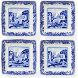 Spode Blue Italian Fuente de servicio 4pcs