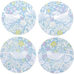 Half Moon Bay William Morris Strawberry Thief Posavasos 11cm 4pcs