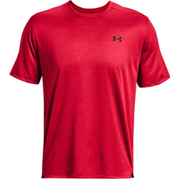 Under Armour Men's Tech Vent Short Sleeve Top - Red/Black