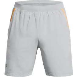 Under Armour Men's Launch 7" Shorts - Mod Gray/Nova Orange