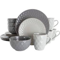 Elama Tahitian Diamond Dinner Set 16pcs