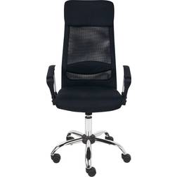 Beliani PIONEER II Black/Silver Chaise de bureau 126cm