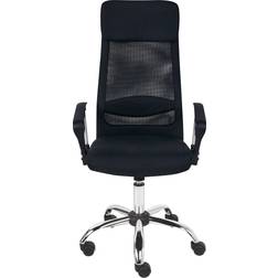 Beliani PIONEER II Black/Silver Kontorstol 126cm