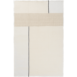 Ferm Living Dela Blankets Beige, White (170x120cm)