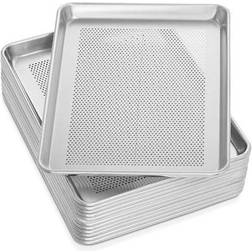 GRIDMANN Commercial Grade Half Perforated Oven Tray 18x13 "