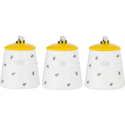 Sweet Bee with Bumblebee Handle Kitchen Container 3pcs