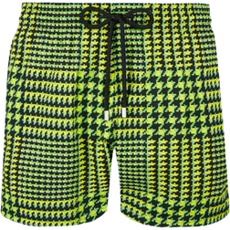 Vilebrequin Men's Swim Shorts - Moorise/Green Check