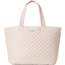 MZ Wallace Metro Deluxe Large Quilted Tote - Mushroom