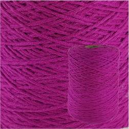 Oh My Tuft Acrylic Rug Yarn Cone Magenta 505m