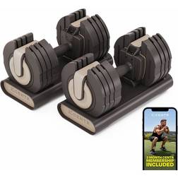 CENTR Chris Hemsworth Smart Stack Adjustable Dumbbell 50lbs 2-pack