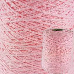 Oh My Tuft Acrylic Rug Yarn Cone Pink 505m