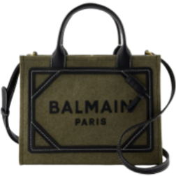 Balmain B Army Small Shopper Bag - Khaki/Black