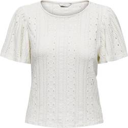 Only Riverside S/S Top - White