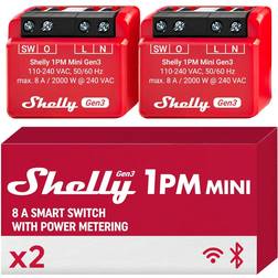 Shelly 1PM Mini Gen3 2 st