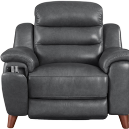 Hydeline The Dream Zero Gravity Steel Gray Armchair 40.5"