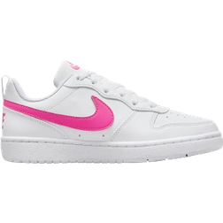 Nike Court Borough Low Recraft GS - White/Laser Fuchsia