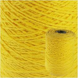 Oh My Tuft Acrylic Rug Yarn Cone Yellow 505m