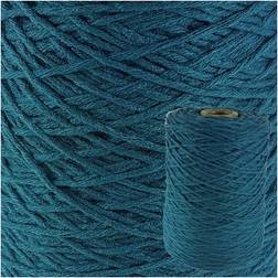 Oh My Tuft Acrylic Rug Yarn Cone Petrol 505m