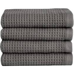 Cozy Earth Waffle Terry Kitchen Towel Grey (33x33cm)