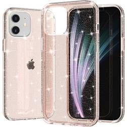 Eiderwood iPhone 12 Mini Skal Hybridplast Glitter Guld