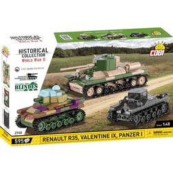 Cobi Renault R35 Valentine 9 Panzer 1 595 Pieces