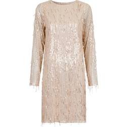 Neo Noir Maline Sequins Dress - Rose Gold