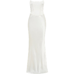 Meshki Harlow Strapless Maxi Dress - Ivory