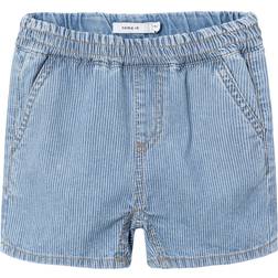 Name It Regular Fit Denim Shorts - Light Blue Denim