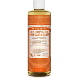 Dr. Bronners Pure Castile Liquid Soap Tea Tree
