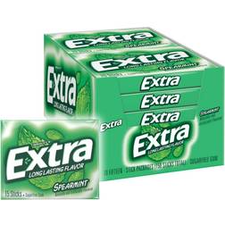 Wrigley's Extra Spearmint Sugar Free Gum 12