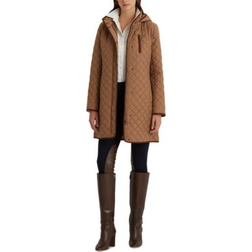 Lauren Ralph Lauren Women's Quilted Coat Classic Camel