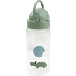 Done by Deer Sugrörsvattenflaska 350ml Happy Clouds