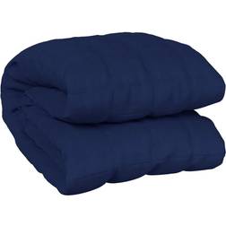 vidaXL Fabric Coperta ponderata 9kg Blu (220x200cm)