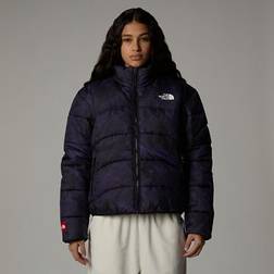 The North Face The North Face Women&#39;s 2000 Synthetic Puffer Jacket Peak Purple 3d Summit Mesh Print