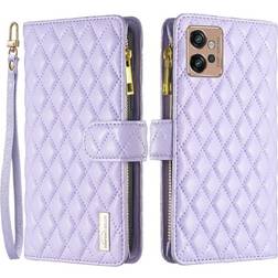 Skalo Big Quilted Flip Wallet Case for Motorola Moto G32