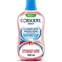 Corsodyl Complete Protection Extra Fresh Mouthwash Mint 500ml