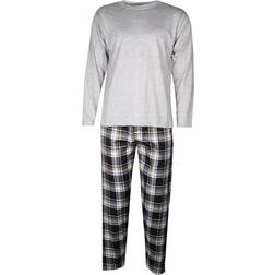 Mens Long Sleeve Lounge Set Pyjama Set