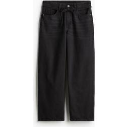 H&M Super Baggy Low Jeans - Black