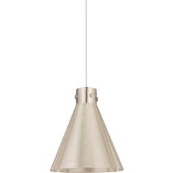 Innovations Lighting Newton Cone Satin Nickel Pendant Lamp 14"