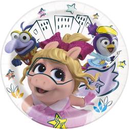 Unique Disposable Plates Disney Muppet Babies 8-pack