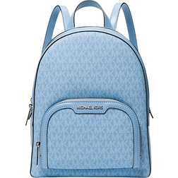 Michael Kors Jaycee Medium Signature Logo Backpack - Blue