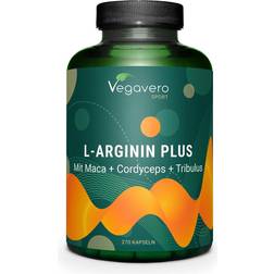 Vegavero L-Arginin Plus Mit Maca Cardyceps Tribulus 270 pcs