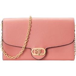 Lauren Ralph Lauren Medium Adair Crossbody - Pink Mahogany