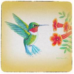 Betsy Drake Hummingbird Coaster 4