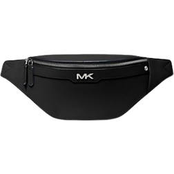 Michael Kors Varick Small Leather Belt Bag - Black