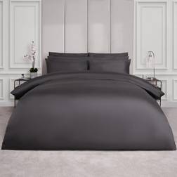 Highams 220 Thread Count Housse de couette Gris (231.1x221cm)