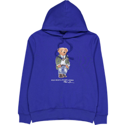 Polo Ralph Lauren Bear Logo Print Hoodie - Blue