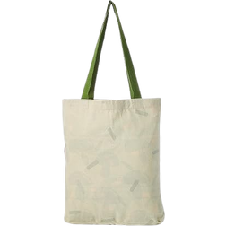 Bonamaison Printed Tote Bag - White