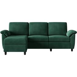 Wade Logan Ashleh Green Sofa 79.1" 3 Seater