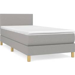 vidaXL Fabric Boxspringbett